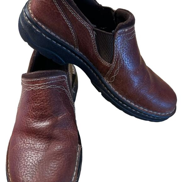 Ariat Womens 6B Brown Leather Slip On Loafer - Picture 1 of 8